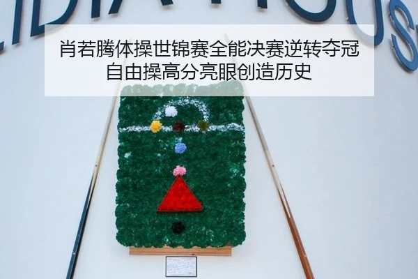 肖若腾体操世锦赛全能决赛逆转夺冠 自由操高分亮眼创造历史